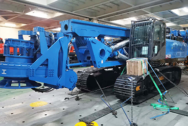 DR220大型旋挖鉆機助力埃及建設